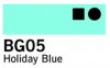 Copic Marker-Holiday Blue BG05